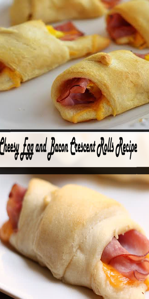 Cheesy Egg and Bacon Crescent Rolls Recipe 1