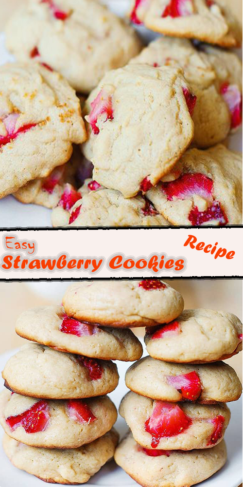 Easy Strawberry Cookies Recipe 1