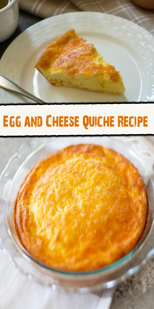 Egg and Cheese Quiche Recipe 1